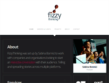 Tablet Screenshot of fizzythinking.com